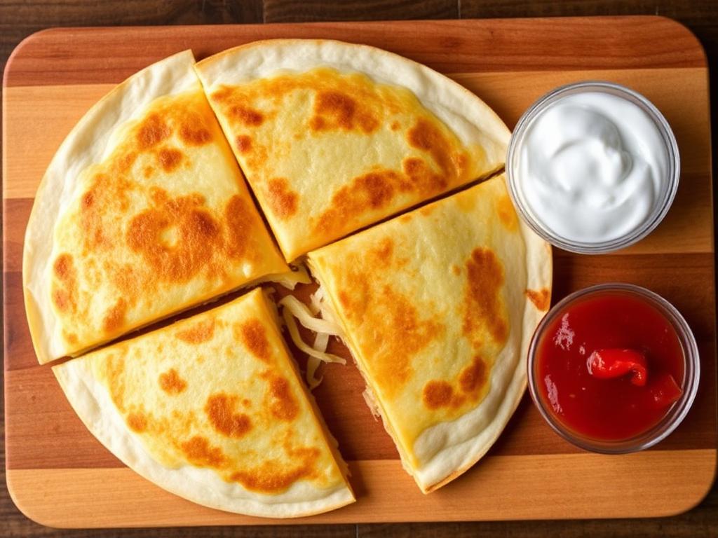 Photo of cheese quesadilla