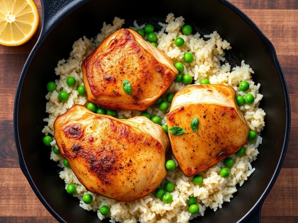 Photo of one pan chicken rice