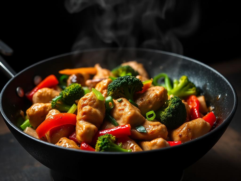 Photo of simple chicken stir fry